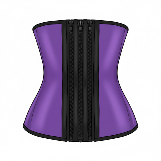 Illustration de gaine violette